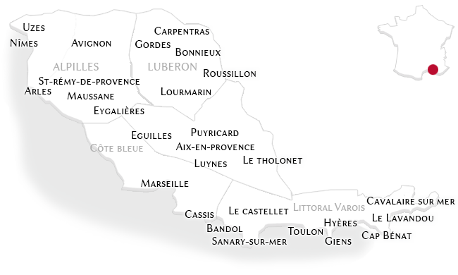 Properties in Provence and its Littoral