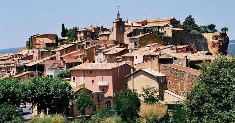 Roussillon village